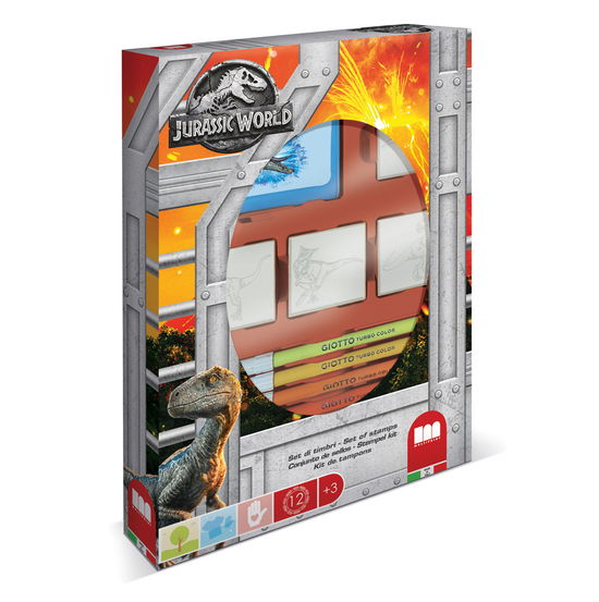 Box 4 Timbri · Jurassic World (MERCH)