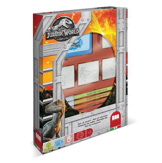 Jurassic World - Box 4 Timbri - Merchandise -  - 8009233279759 - 