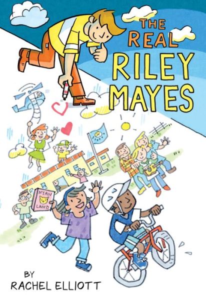 Cover for Rachel Elliott · The Real Riley Mayes (Hardcover Book) (2022)