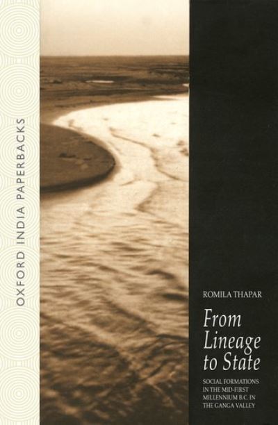 Cover for Romila Thapar · From Lineage to State: Social Formations of the Mid-First Millenium BC in the Ganga Valley (Paperback Book) (1991)