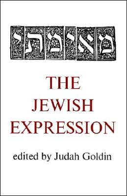 Cover for Judah Goldin · The Jewish Expression (Paperback Bog) (1976)