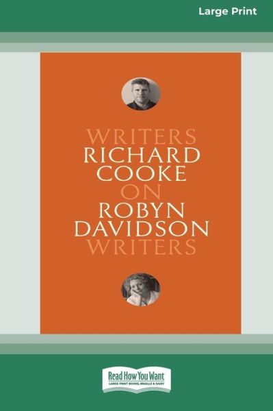 Cover for Richard Cooke · On Robyn Davidson (Buch) (2020)