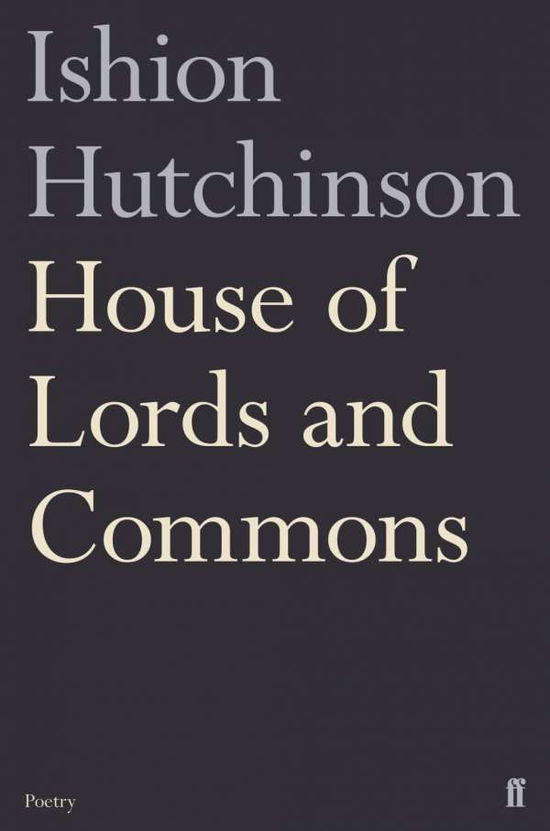 Cover for Ishion Hutchinson · House of Lords and Commons (Taschenbuch) [Main edition] (2018)