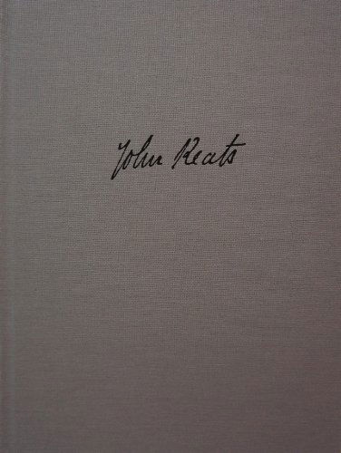 Cover for John Keats · John Keats: Poetry Manuscripts at Harvard: A Facsimile Edition, With an Essay on the Manuscripts by Helen Vendler (Hardcover Book) [Facsimile edition] (1990)