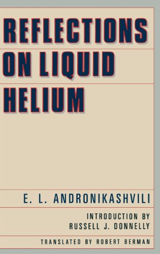 Cover for E.l. Andronikasvili · Reflections on Liquid Helium - Aip Translation S. (Hardcover Book) (1989)