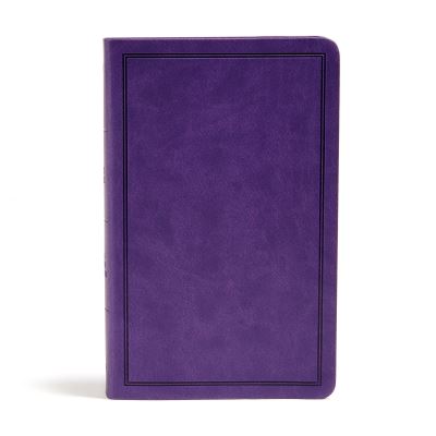 Cover for Holman Bible Publishers · KJV Deluxe Gift Bible, Purple LeatherTouch (Book) (2020)