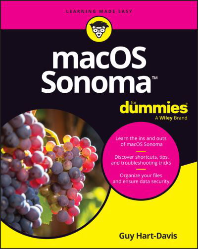 Cover for Guy Hart-Davis · Macos Sonoma for Dummies (Paperback Book) (2023)