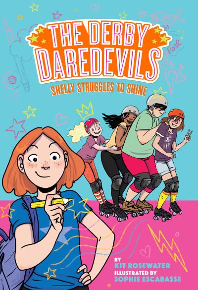 Cover for Kit Rosewater · Shelly Struggles to Shine (The Derby Daredevils Book #2) - Derby Daredevils (Paperback Bog) (2021)