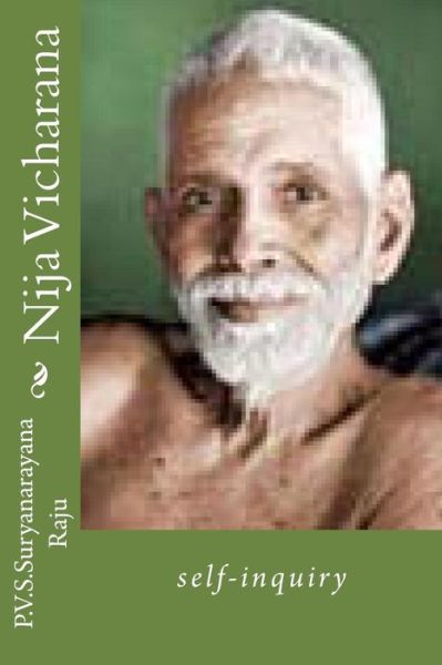 Cover for Mr P V S Suryanarayana Raju Raju · Nija Vicharana: Self-inquiry (Paperback Book) (2013)