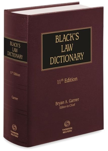 Cover for Bryan A. Garner · Black's Law Dictionary - 11th Edition (Hardcover Book) (2019)