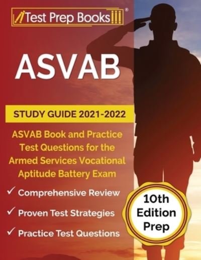 Cover for Joshua Rueda · ASVAB Study Guide 2021-2022 (Paperback Book) (2021)