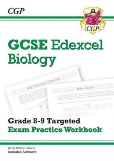 Cover for CGP Books · New GCSE Biology Edexcel Grade 8-9 Targeted Exam Practice Workbook (includes answers) - CGP Edexcel GCSE Biology (Paperback Bog) (2022)