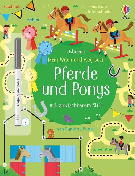 Cover for Kirsteen Robson · Mein Wisch-und-weg-Buch: Pferde und Ponys (Pocketbok) (2021)