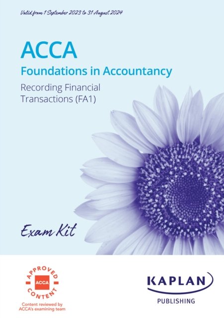 Cover for Kaplan · Recording Financial Transactions - Exam Kit (Pocketbok) (2023)