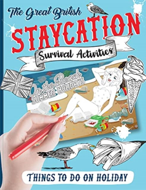 Cover for The Staycation Survival Activity Book (Paperback Book) (2021)