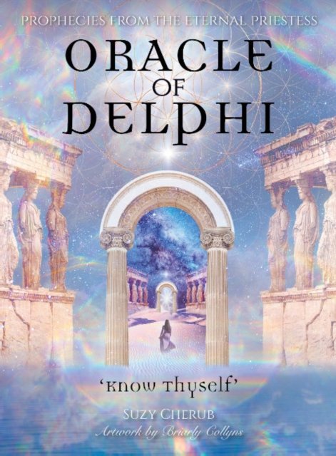 Cover for Cherub, Suzy (Suzy Cherub) · The Oracle of Delphi: Prophecies from the Eternal Priestess Oracle Card and Book Set (Bok) (2023)