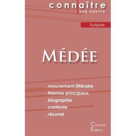 Cover for Euripide · Fiche de lecture Medee de Euripide (Analyse litteraire de reference et resume complet) (Pocketbok) (2022)