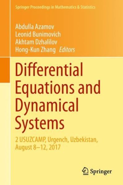 Cover for Differential Equations and Dynamical Systems (Book) [1st ed. 2018 edition] (2018)