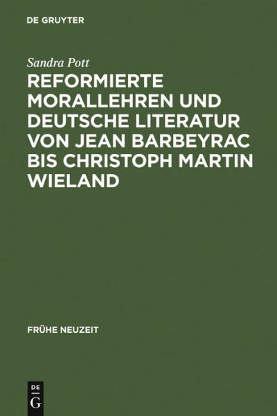 Cover for Pott · Reformierte Morallehren und deutsc (Book) (2003)