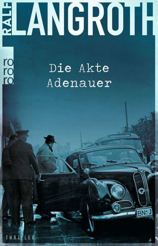 Cover for Langroth · Die Akte Adenauer (Book)