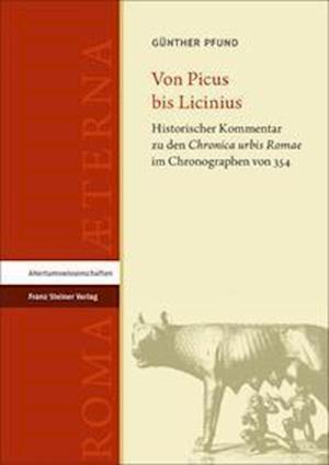 Von Picus bis Licinius - Pfund - Other -  - 9783515128759 - February 26, 2021