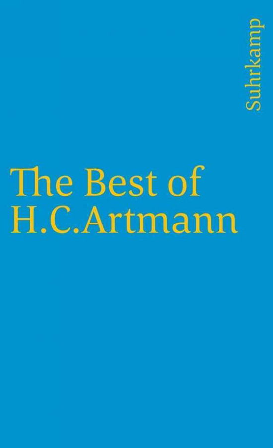 Cover for Artmann · The Best Of H C (Book)