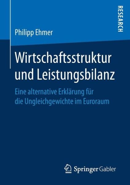 Cover for Ehmer · Wirtschaftsstruktur und Leistungs (Bog) (2017)