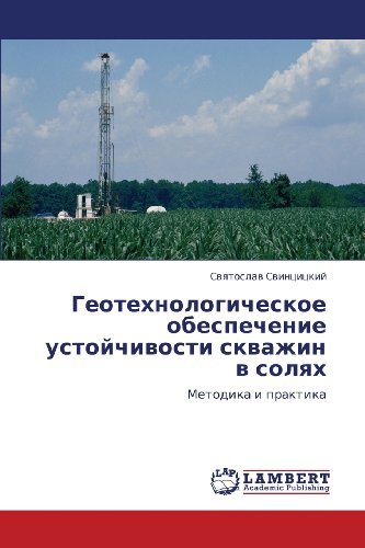 Cover for Svyatoslav Svintsitskiy · Geotekhnologicheskoe Obespechenie Ustoychivosti Skvazhin V Solyakh: Metodika I Praktika (Paperback Book) [Russian edition] (2012)