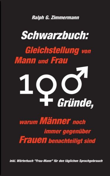 Cover for Zimmermann · Schwarzbuch: Gleichstellung (Book) (2017)