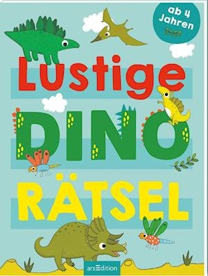Cover for Elfe Marie Opiela · Lustige Dino-Rätsel (Taschenbuch) (2022)
