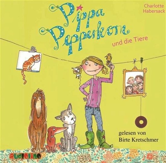 CD Pippa Pepperkorn und die Ti - Charlotte Habersack - Musik - Audiolino - 9783867371759 - 28. februar 2019