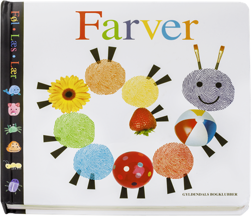 Cover for Ingen Forfatter · Føl Læs lær- Farver (Cardboard Book) [1e uitgave] (2019)