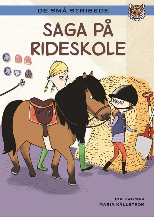 Cover for Pia Hagmar · Kommas læsestart: Kommas læsestart: Saga på rideskole - niv. 2 (Innbunden bok) [2. utgave] (2015)