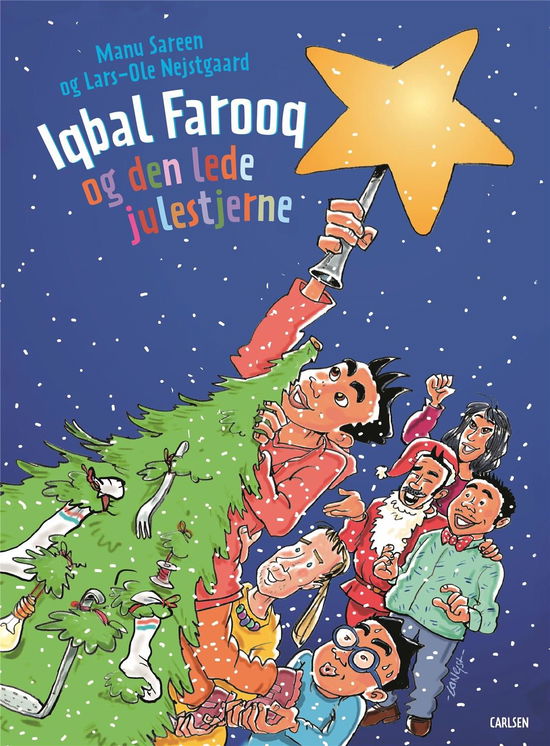 Iqbal Farooq: Iqbal Farooq - og den lede julestjerne - Manu Sareen - Böcker - CARLSEN - 9788711903759 - 16 oktober 2018