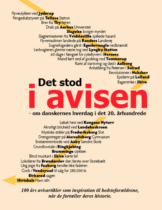 Cover for Sven Hansen · Det stod i avisen (Sewn Spine Book) [1. wydanie] (2008)