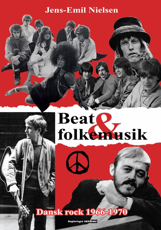 Cover for Jens-Emil Nielsen · Beat og folkemusik (Innbunden bok) [1. utgave] [Indbundet] (2012)