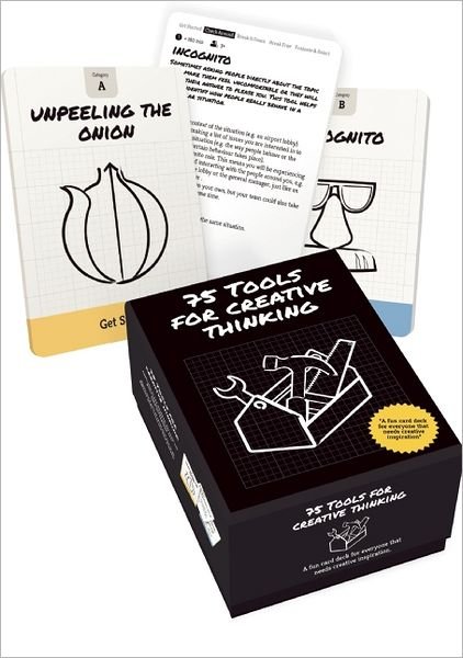 Cover for Wimer Hazenberg · 75 Tools for Creative Thinking: A Fun Card Deck for Creative Inspiration (Flashcards) (2013)