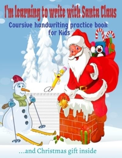 Cover for Fun Learning · I'm learning to write with Santa Claus. (Paperback Bog) (2020)