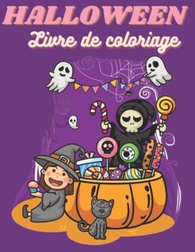 Cover for Trendy Art · HALLOWEEN Livre de Coloriage (Paperback Book) (2020)