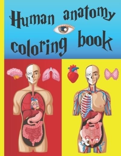Cover for Vlad Cadar · Human Anatomy Coloring Book (Pocketbok) (2021)