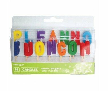 14 Candele Pick Up - Amscan: Buon Compleanno - Merchandise - Amscan - 0013051412760 -