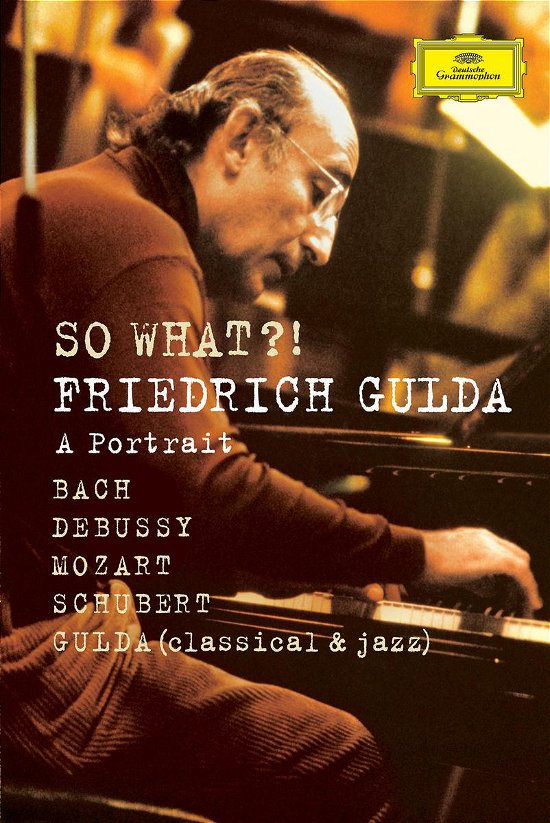 Cover for Gulda Friedrich · So What? - a Portrait (DVD) (2008)