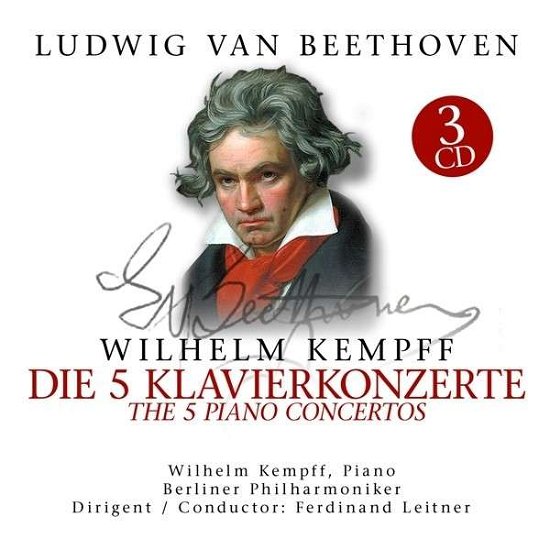 Cover for Ludwig Van Beethoven · 5 Klavierkonzerte (CD) (2013)
