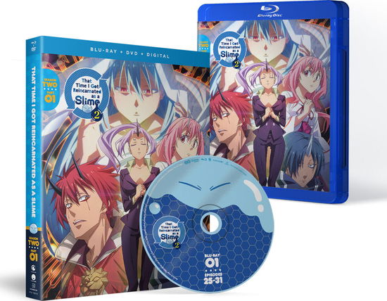 Cover for That Time I Got Reincarnated As Slime: Ssn 2 Pt 1 (Blu-ray) (2022)