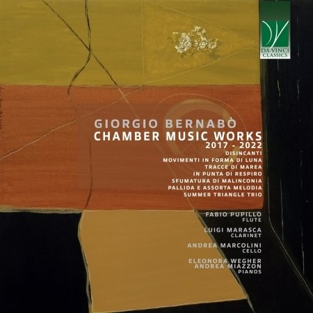 Cover for Pupillo, Fabio / Luigi Marasca / Andre Marcolini · Chamber Music Works (2017 - 2022) (CD) (2023)