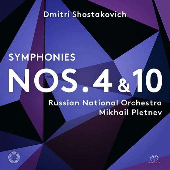 Cover for Shostakovich / Pletnev · Symphonies 4 &amp; 10 (CD) (2018)