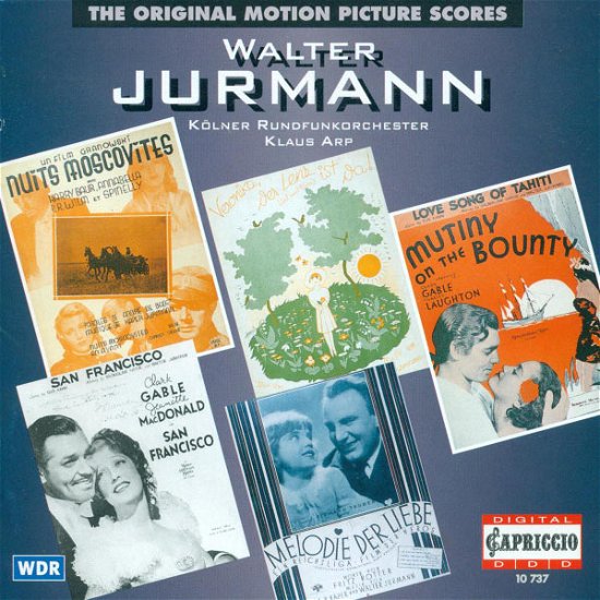 Cover for Jurmann,walter / Arp,klaus · Film Music (CD) (1998)