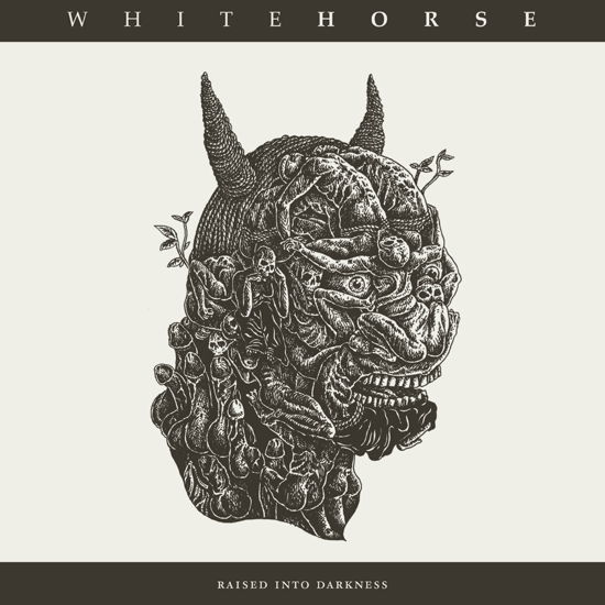 Cover for Whitehorse · Raised Into Darkness (LP) (2014)