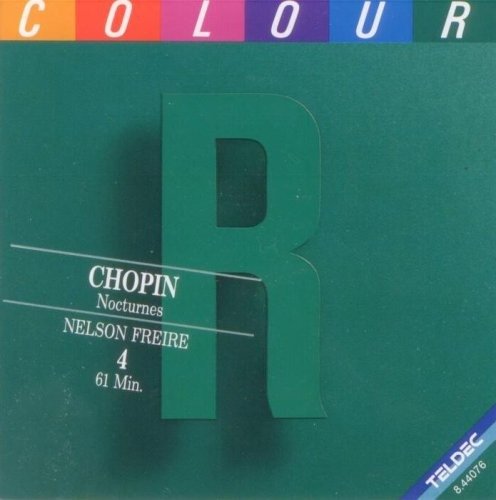 Chopin: Nocturnes - Freire Nelson - Musikk - TELDEC - 4001408440760 - 19. august 1988