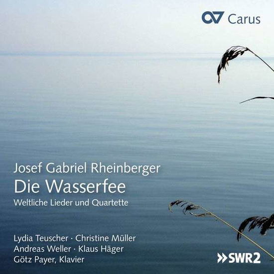 Cover for Rheinberger / Teuscher / Mueller / Weller · Die Wasserfee: Secular Songs &amp; Quartets (CD) (2013)